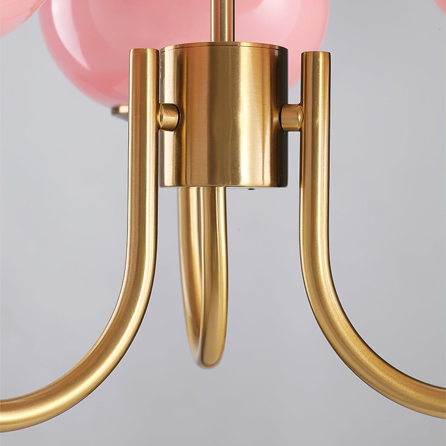 VINTELL - Designer Flush Mount Ceiling Light with Colorful Glass