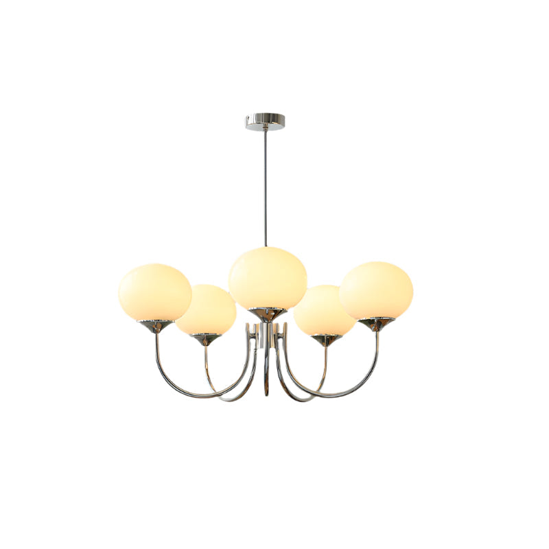 VINTELL - Designer Flush Mount Ceiling Light with Colorful Glass