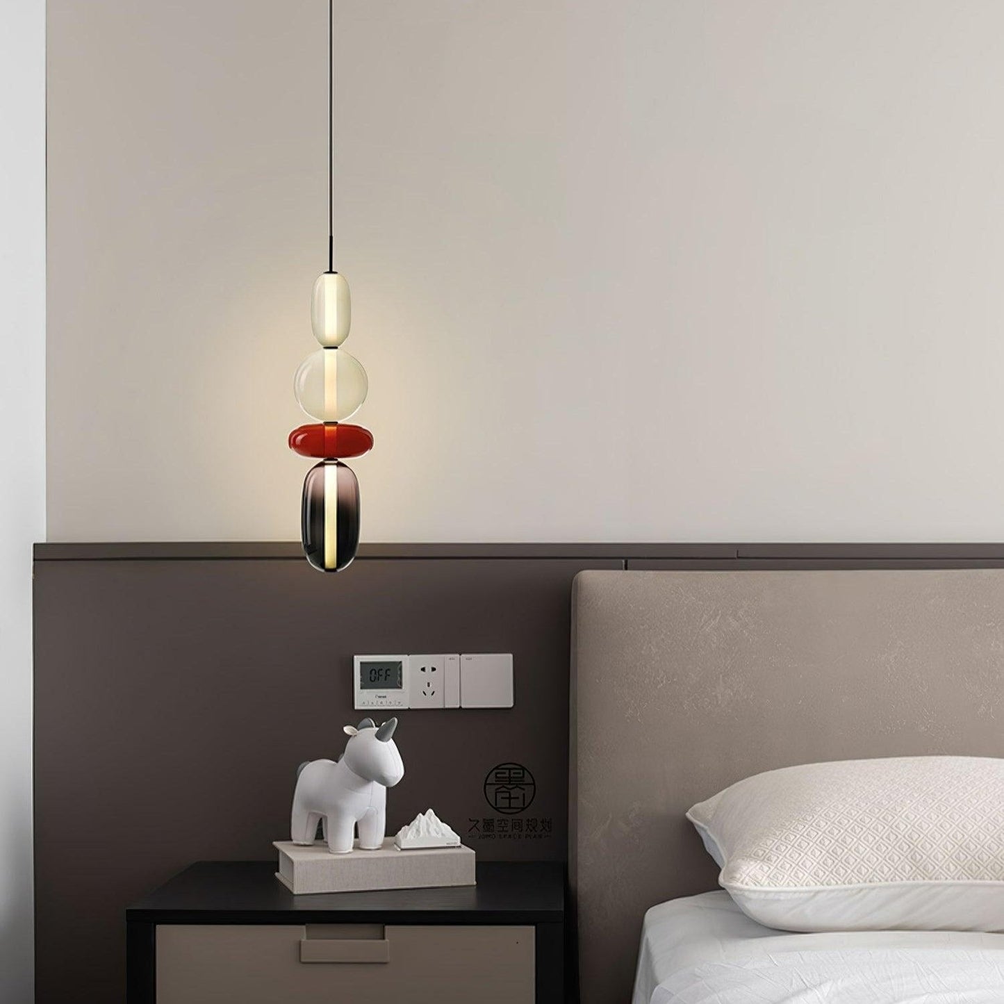 GLASSÉA - Artistic Multicolor Pendant Light