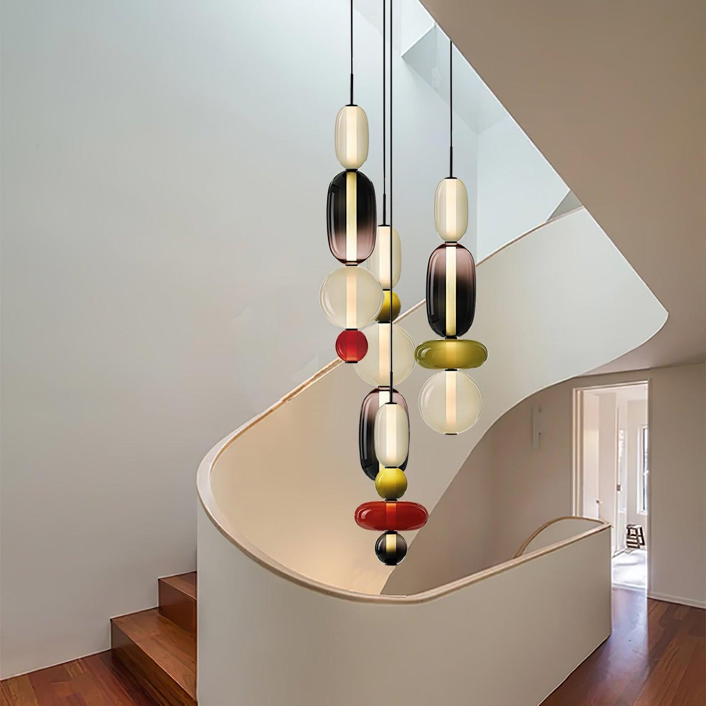 GLASSÉA - Artistic Multicolor Pendant Light