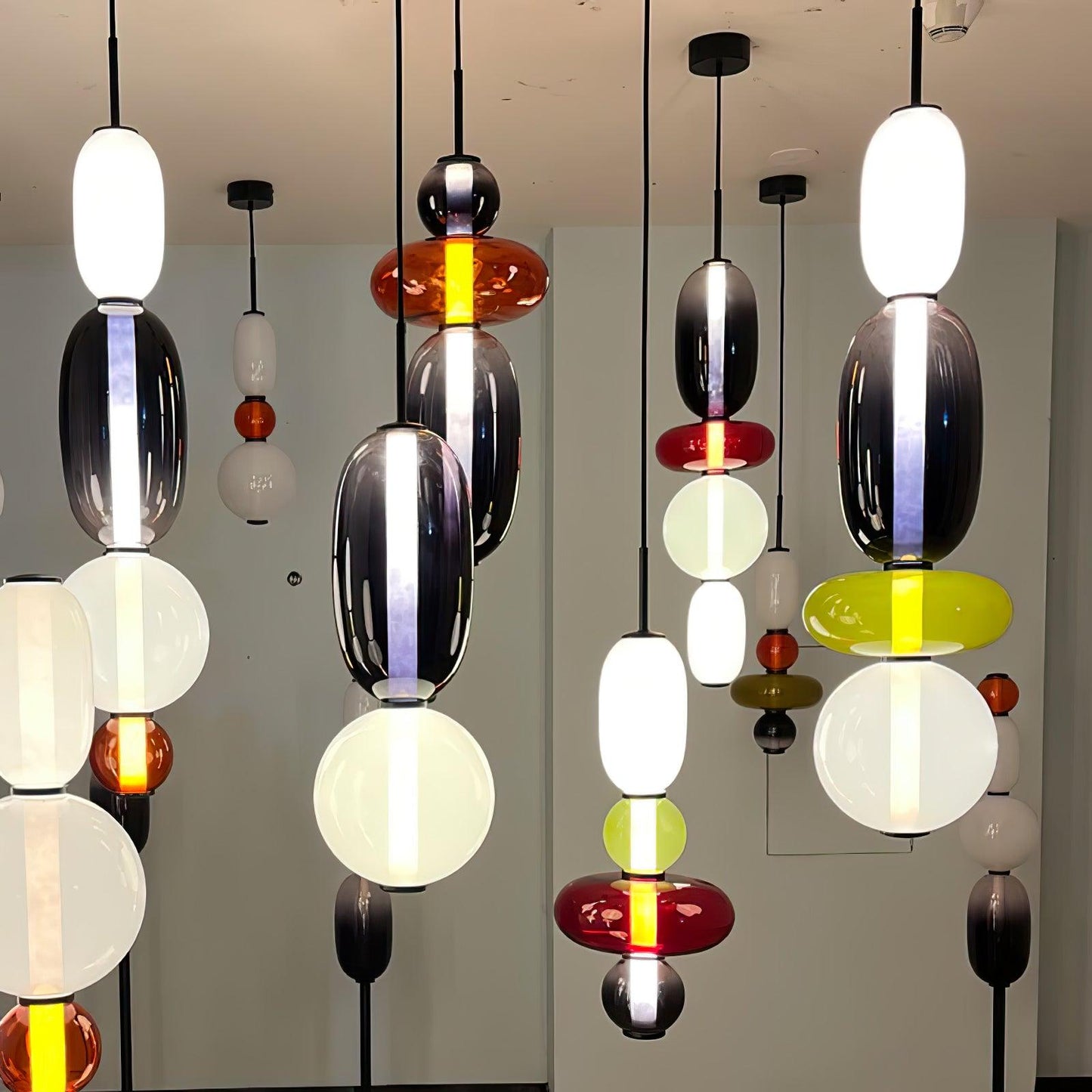 GLASSÉA - Artistic Multicolor Pendant Light