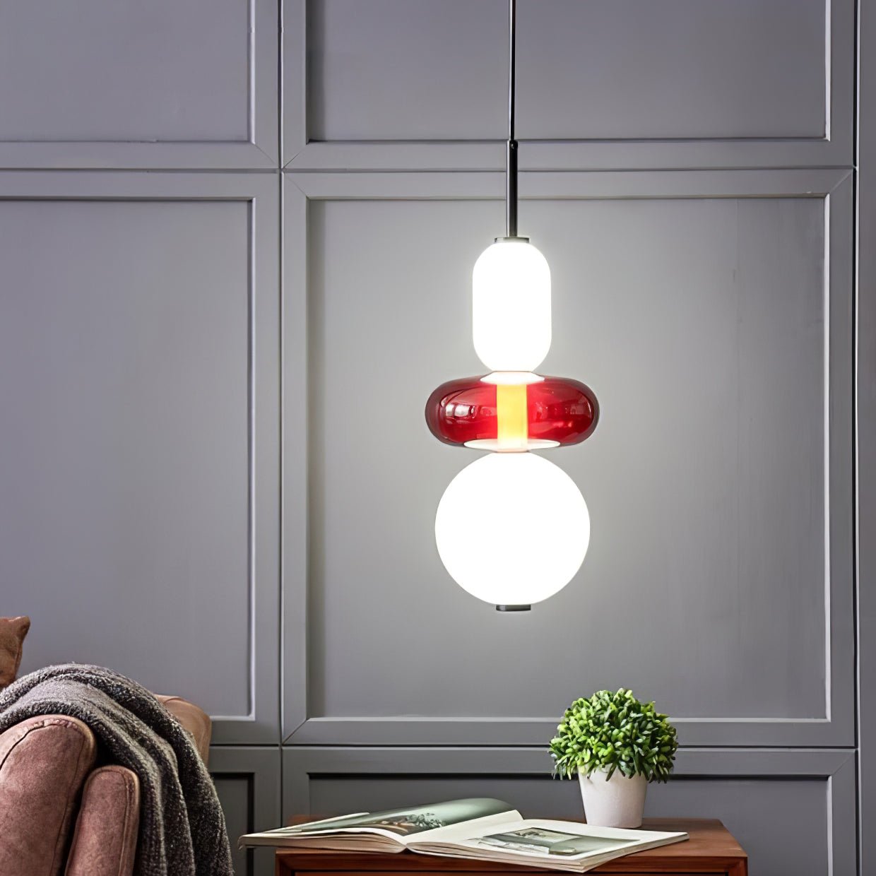 GLASSÉA - Artistic Multicolor Pendant Light