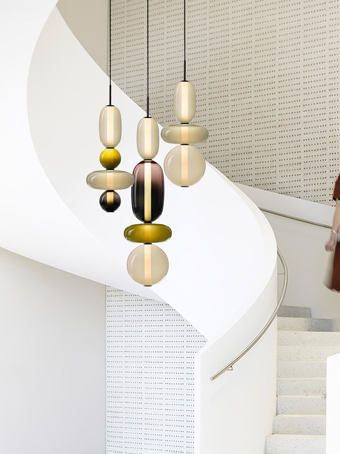 GLASSÉA - Artistic Multicolor Pendant Light