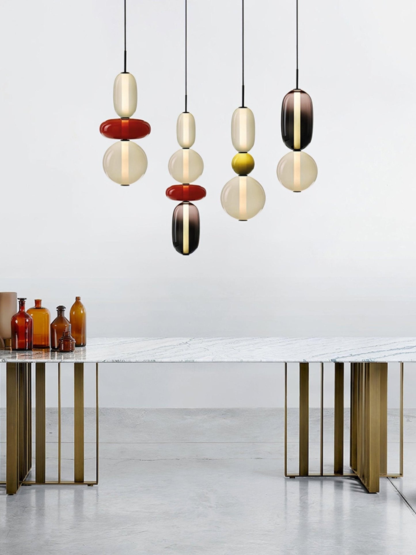 GLASSÉA - Artistic Multicolor Pendant Light