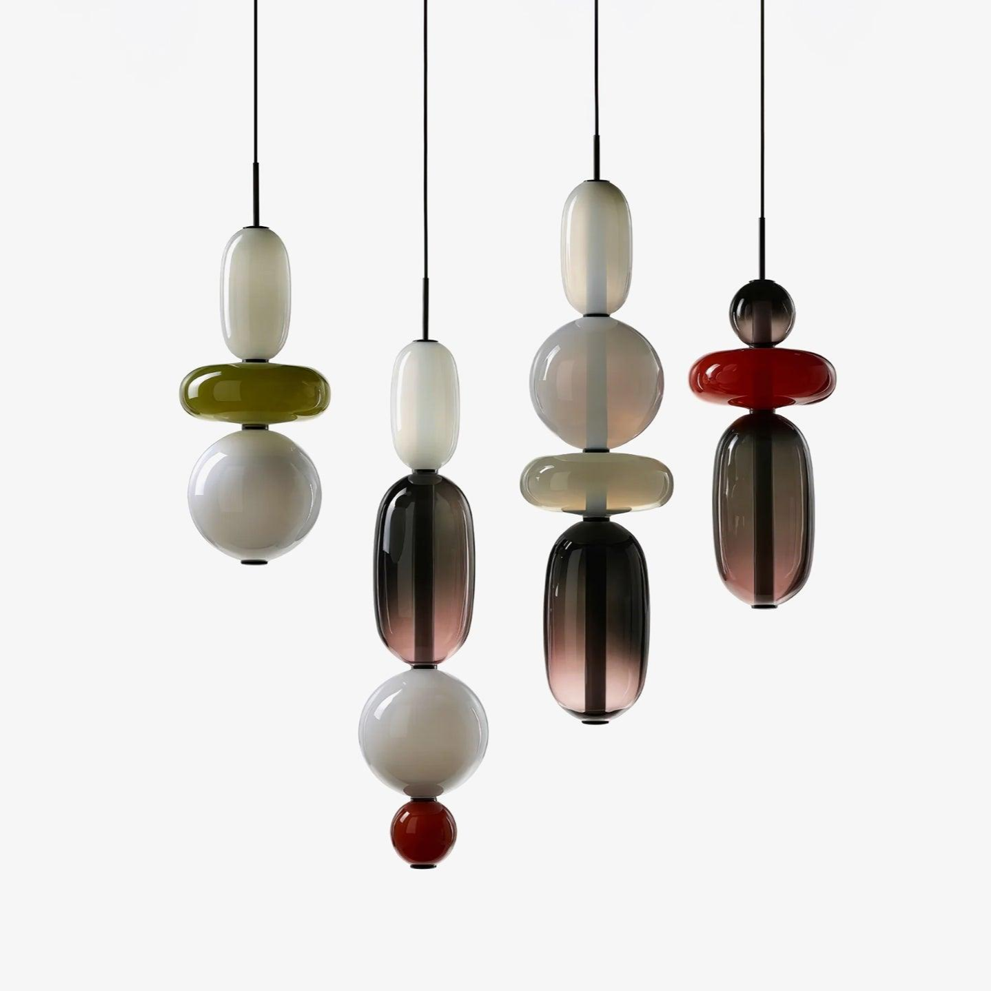 GLASSÉA - Artistic Multicolor Pendant Light