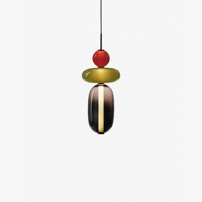 GLASSÉA - Artistic Multicolor Pendant Light