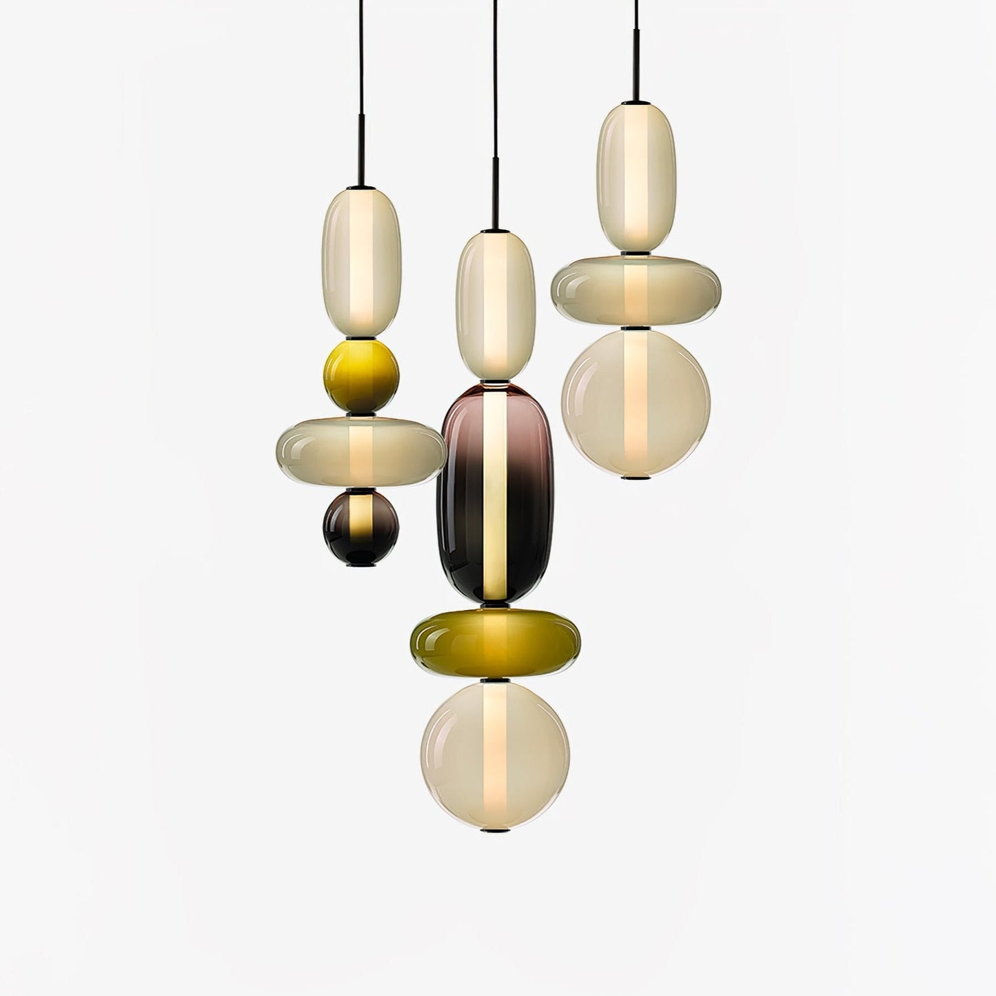 GLASSÉA - Artistic Multicolor Pendant Light