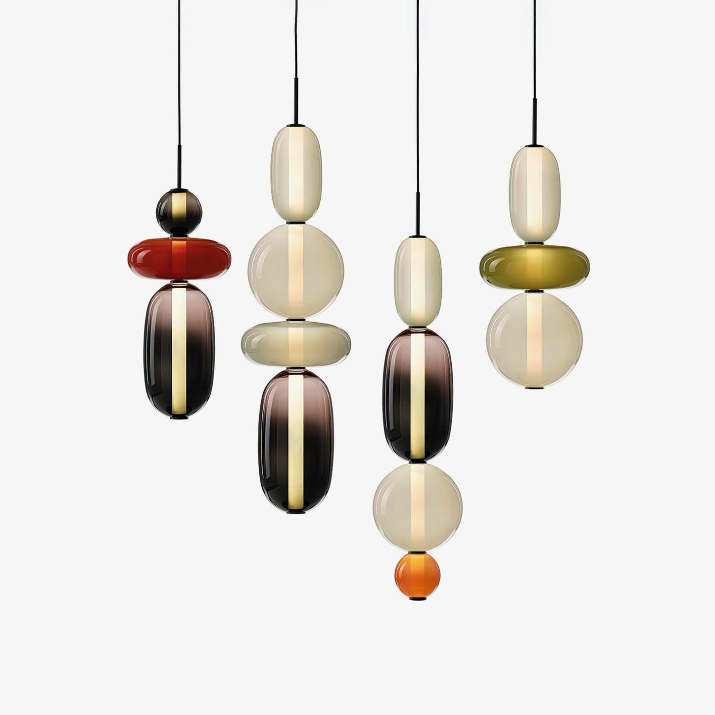 GLASSÉA - Artistic Multicolor Pendant Light
