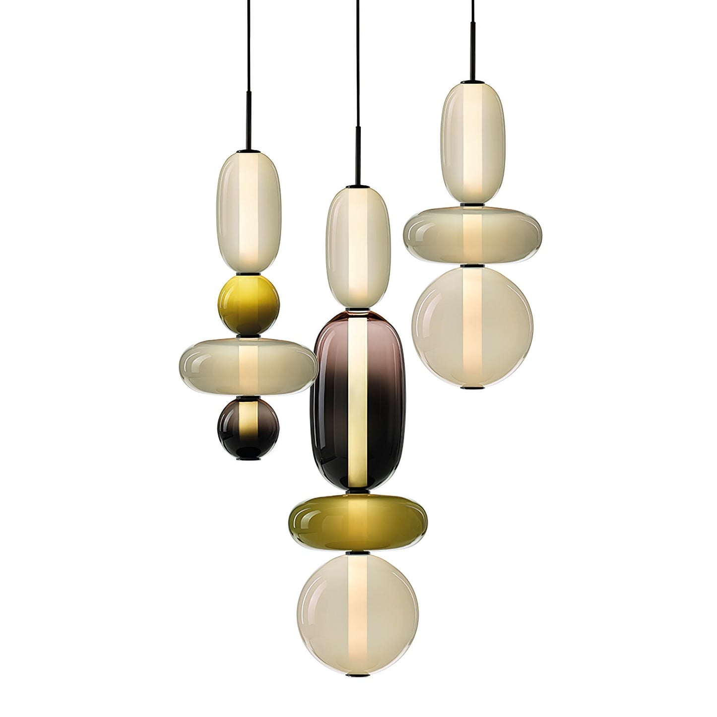 GLASSÉA - Artistic Multicolor Pendant Light