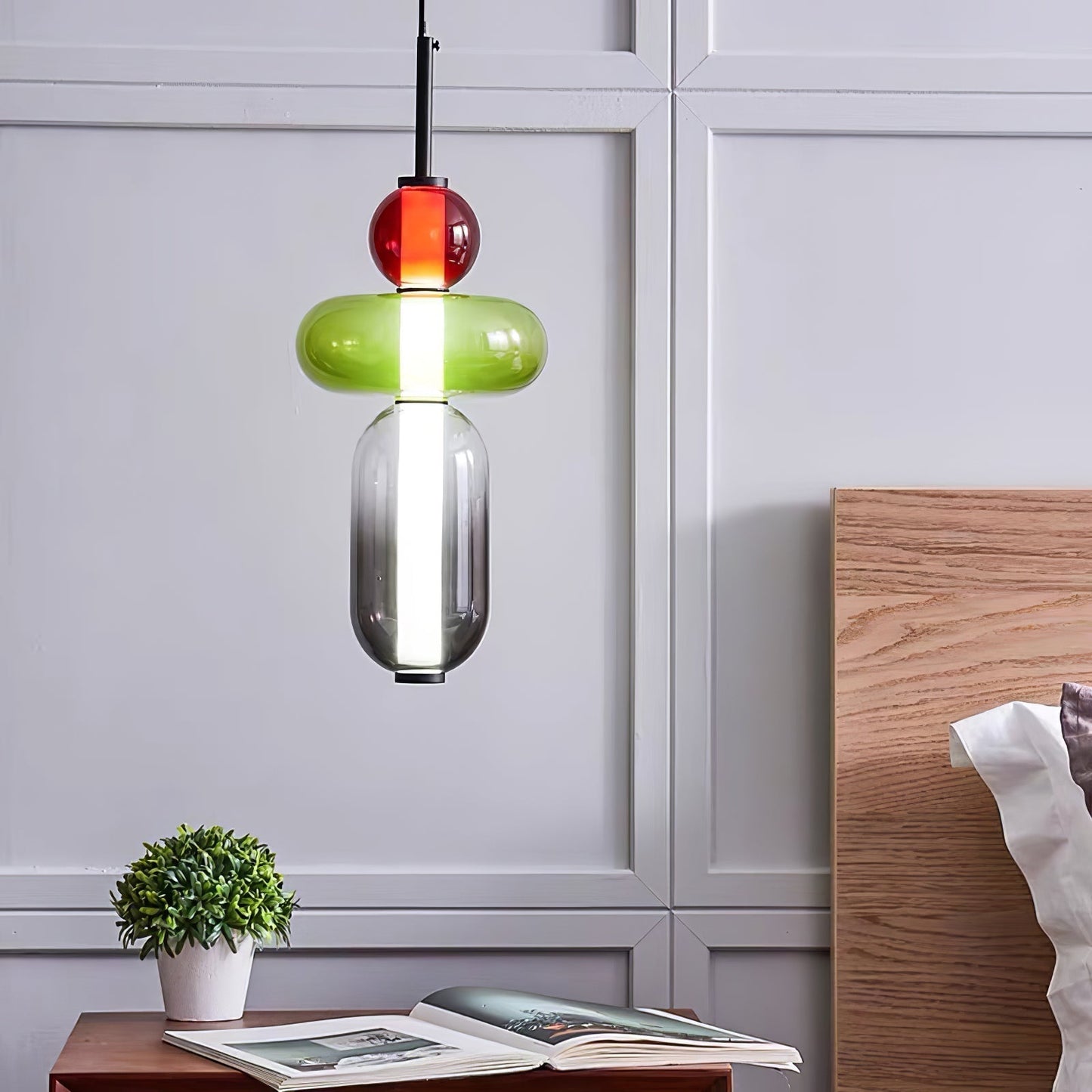 GLASSÉA - Artistic Multicolor Pendant Light