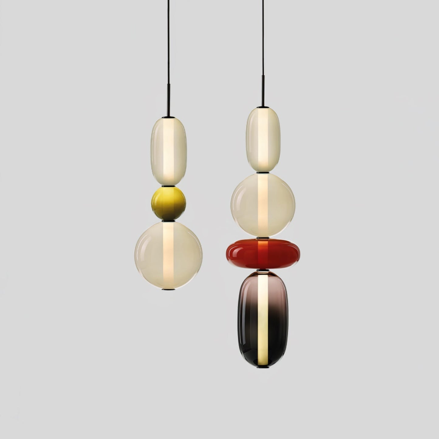 GLASSÉA - Artistic Multicolor Pendant Light