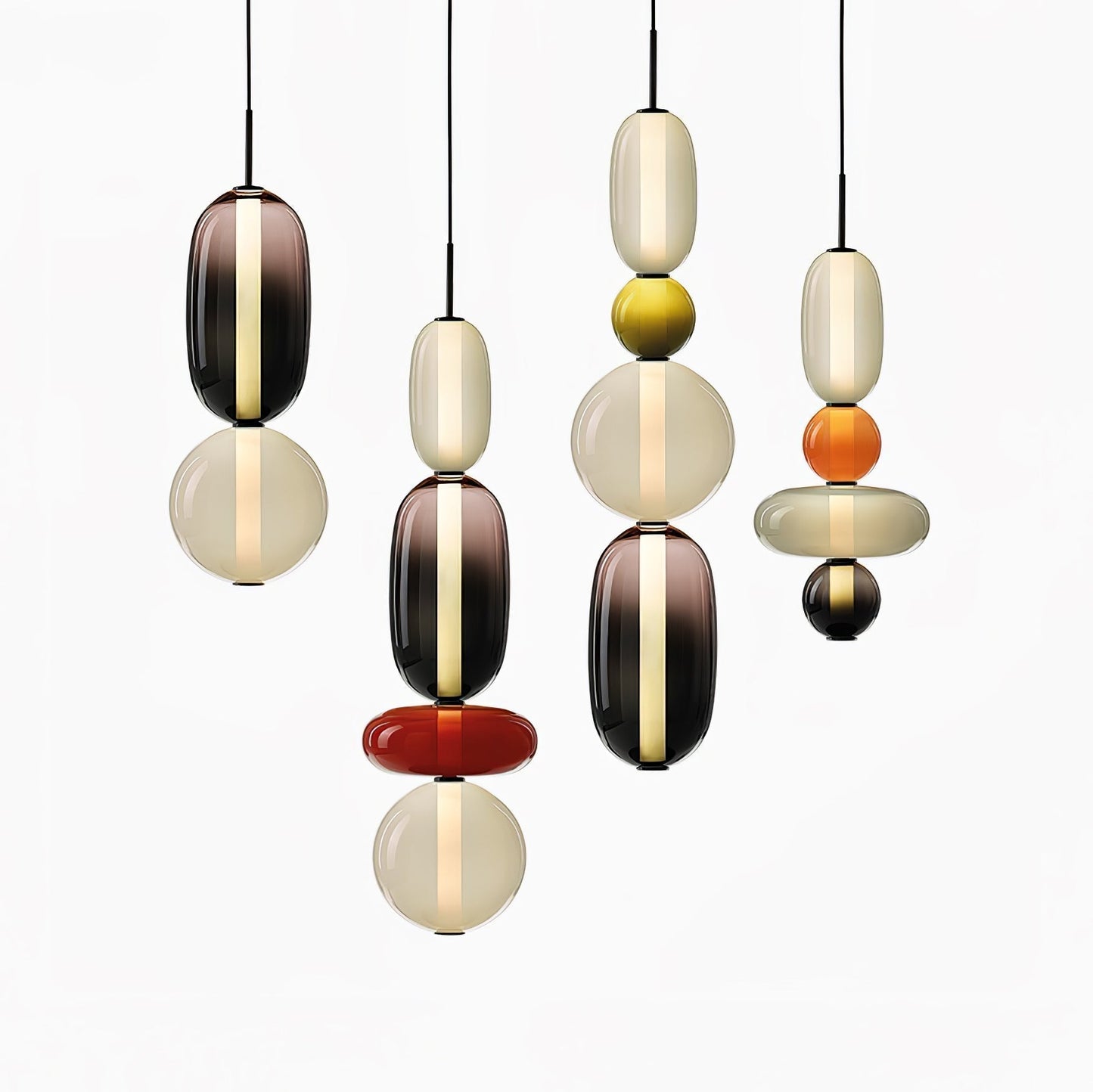 GLASSÉA - Artistic Multicolor Pendant Light