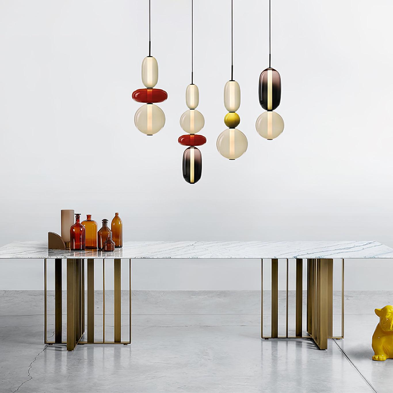 GLASSÉA - Artistic Multicolor Pendant Light