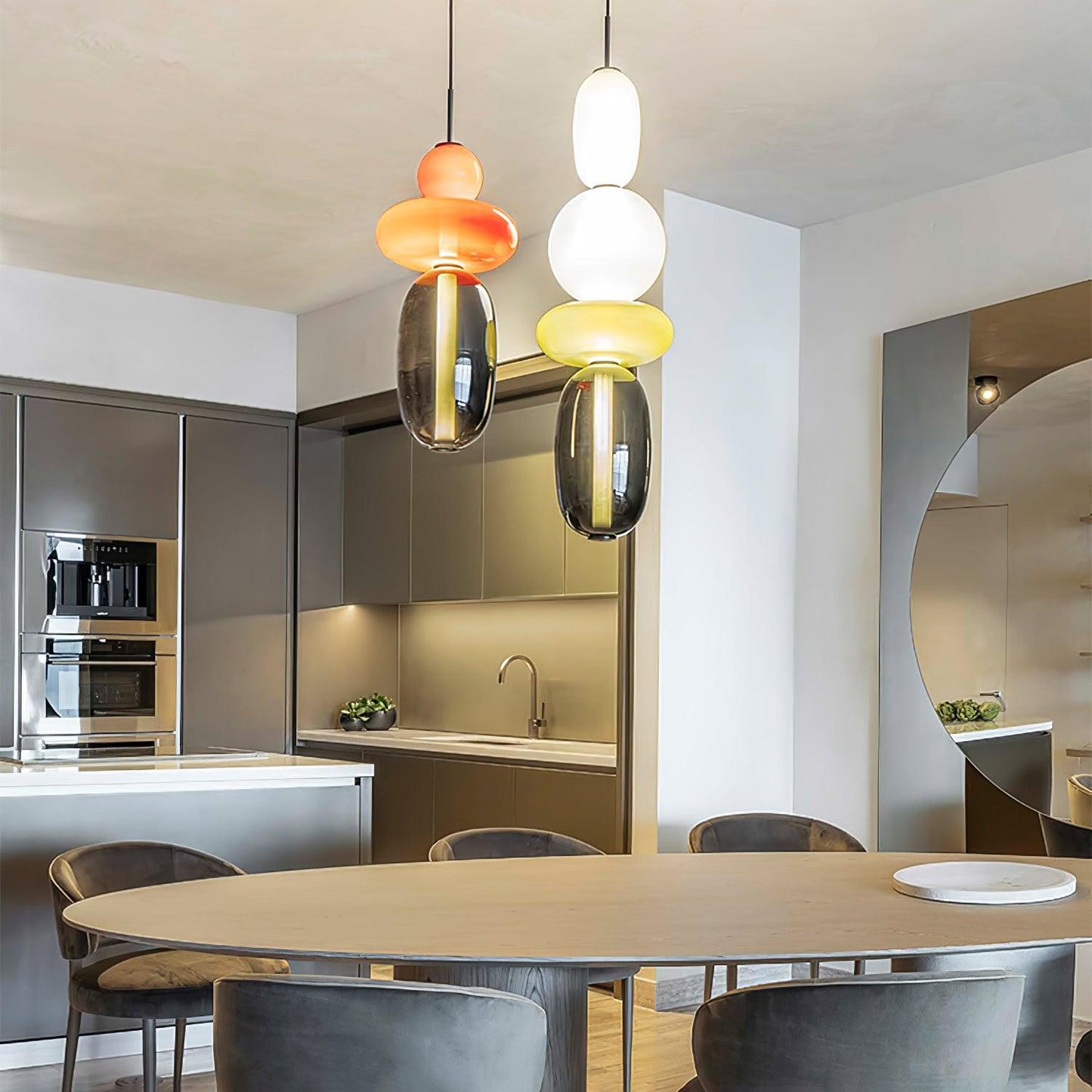 GLASSÉA - Artistic Multicolor Pendant Light