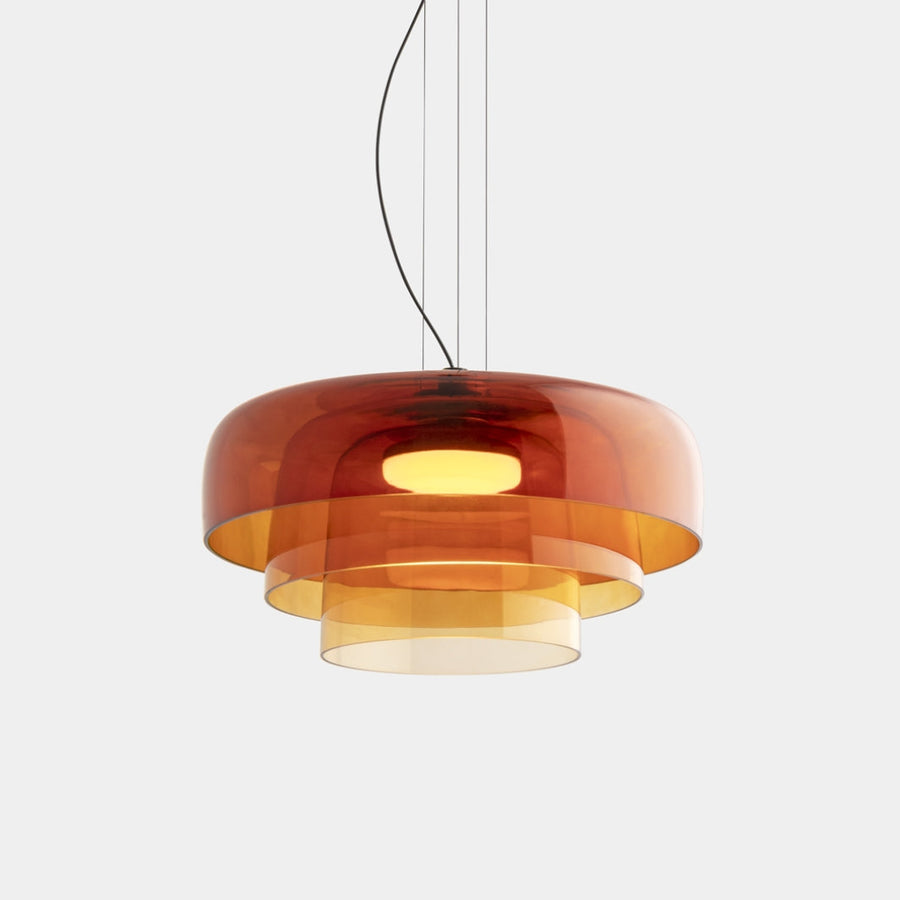 OLVINA - Contemporary Glass Pendant Light