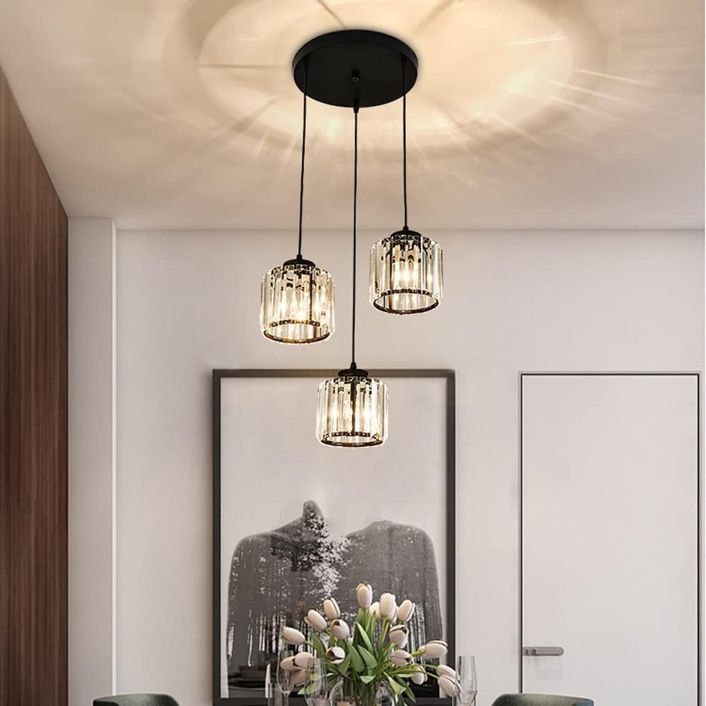 GLAME - Contemporary Gold and Glass Pendant Light