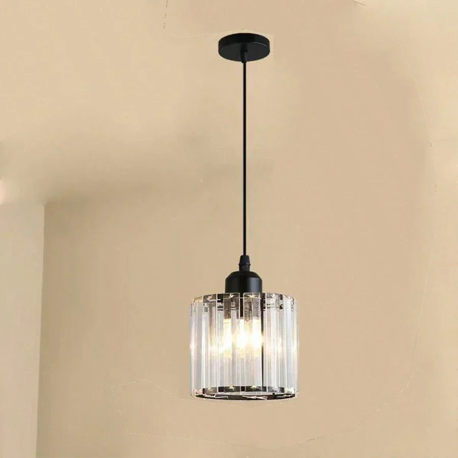 GLAME - Contemporary Gold and Glass Pendant Light
