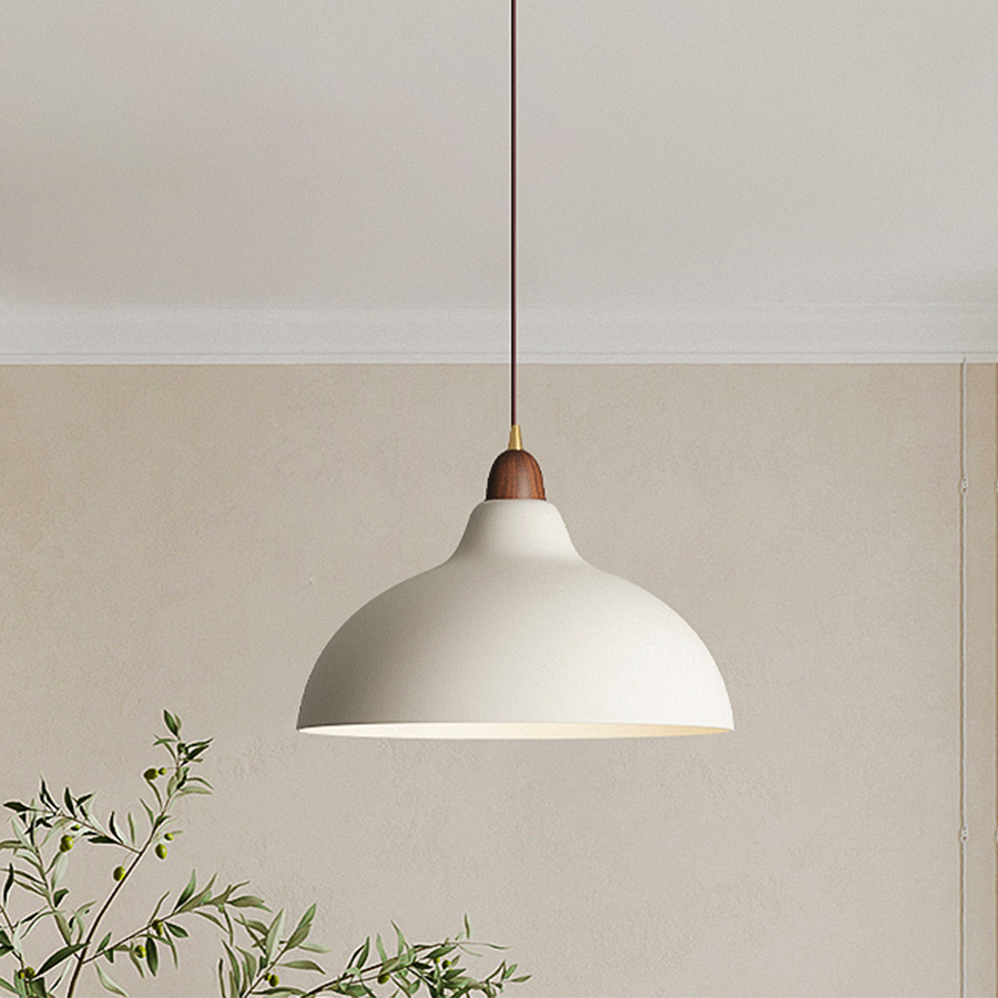 NORDHUE - Modern Wood Metal Pendant Light