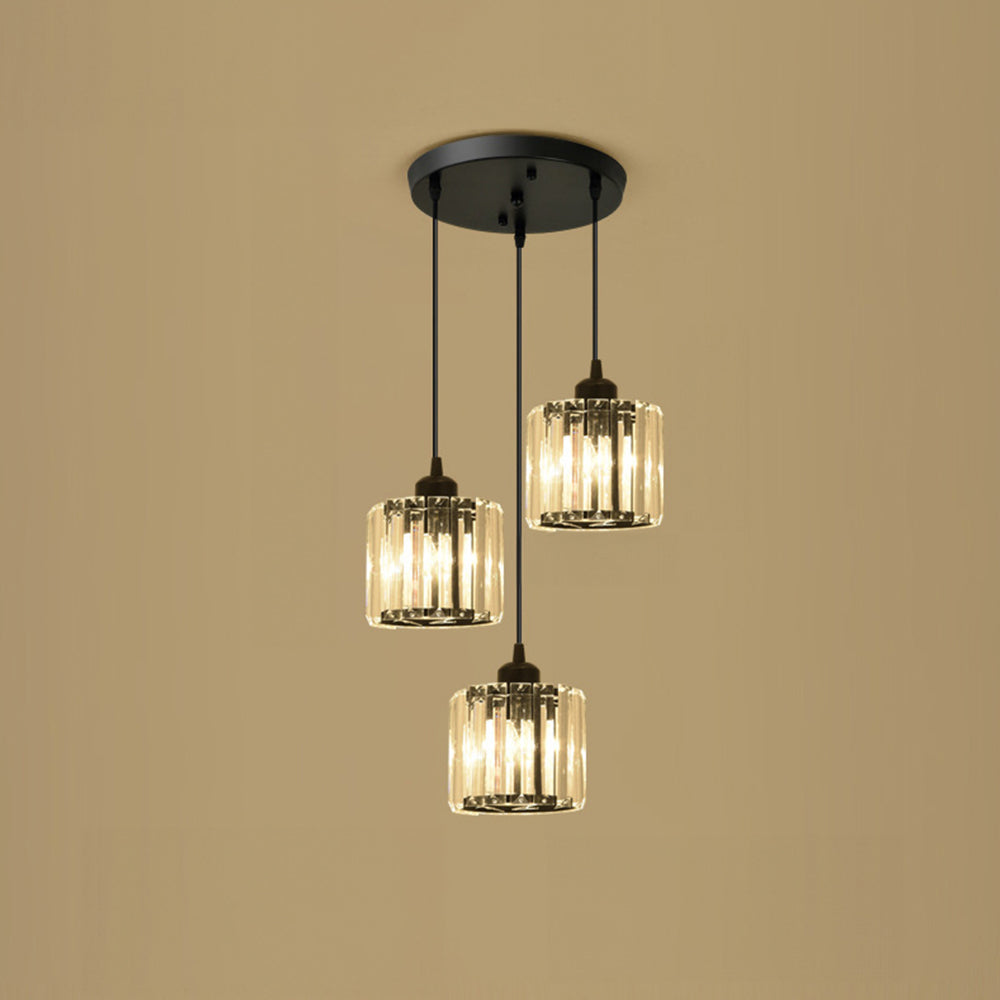 GLAME - Contemporary Gold and Glass Pendant Light