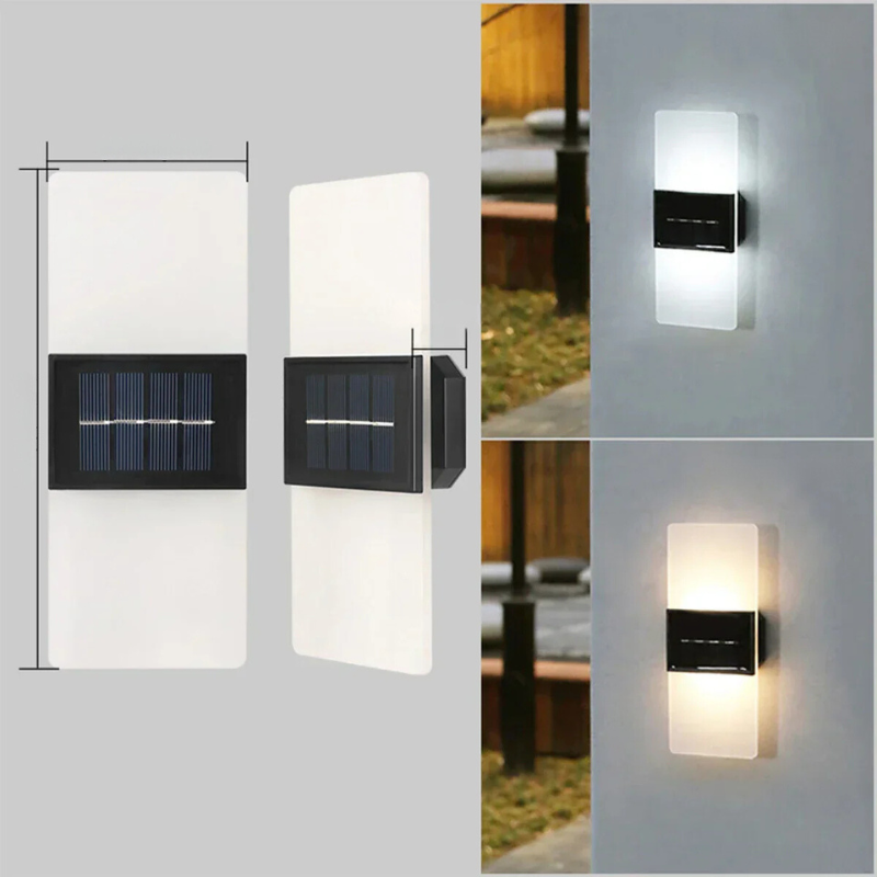 ZENIVIA - Waterproof LED Solar Outdoor Wall Light