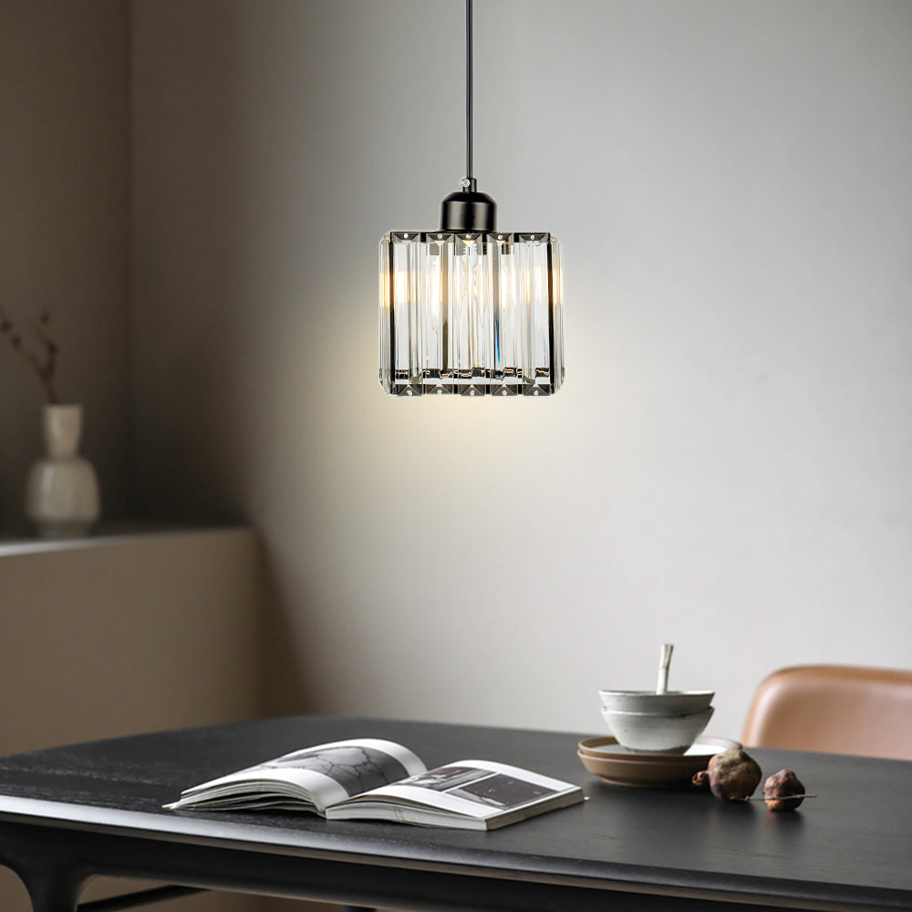 GLAME - Contemporary Gold and Glass Pendant Light