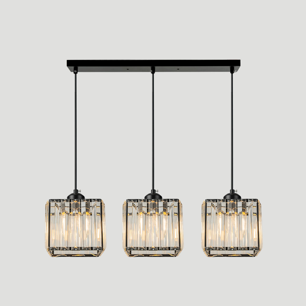 GLAME - Contemporary Gold and Glass Pendant Light
