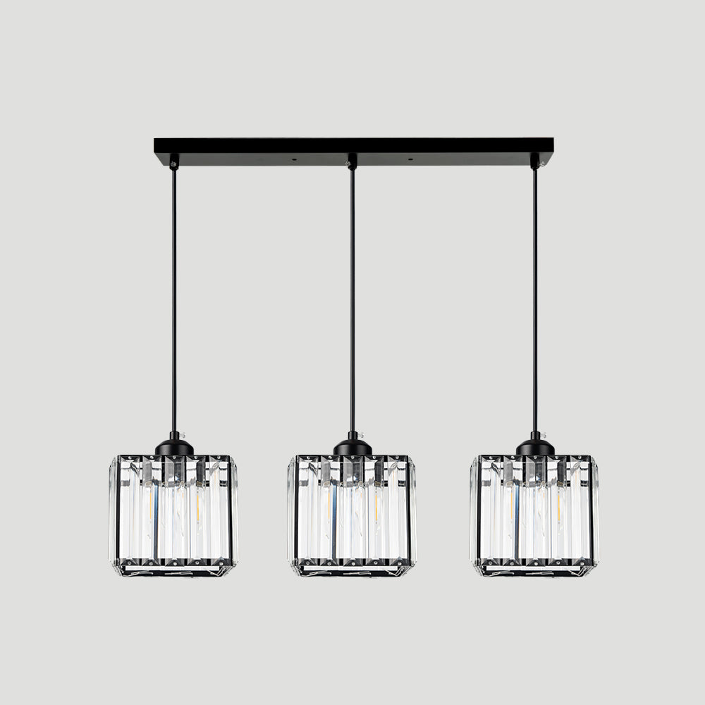 GLAME - Contemporary Gold and Glass Pendant Light