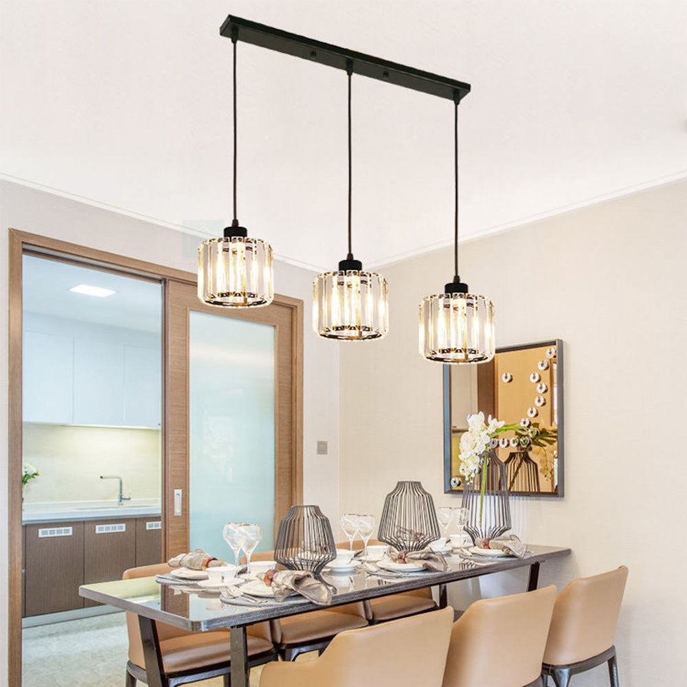 GLAME - Contemporary Gold and Glass Pendant Light