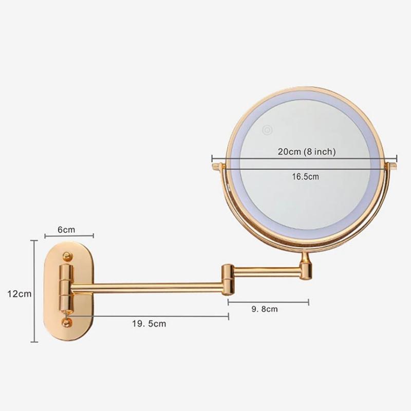 LUMIRA - Rechargeable LED Magnifying Makeup Mirror