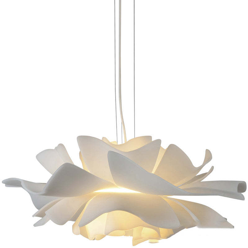 ELYSIA - Elegant White Flower Pendant Light