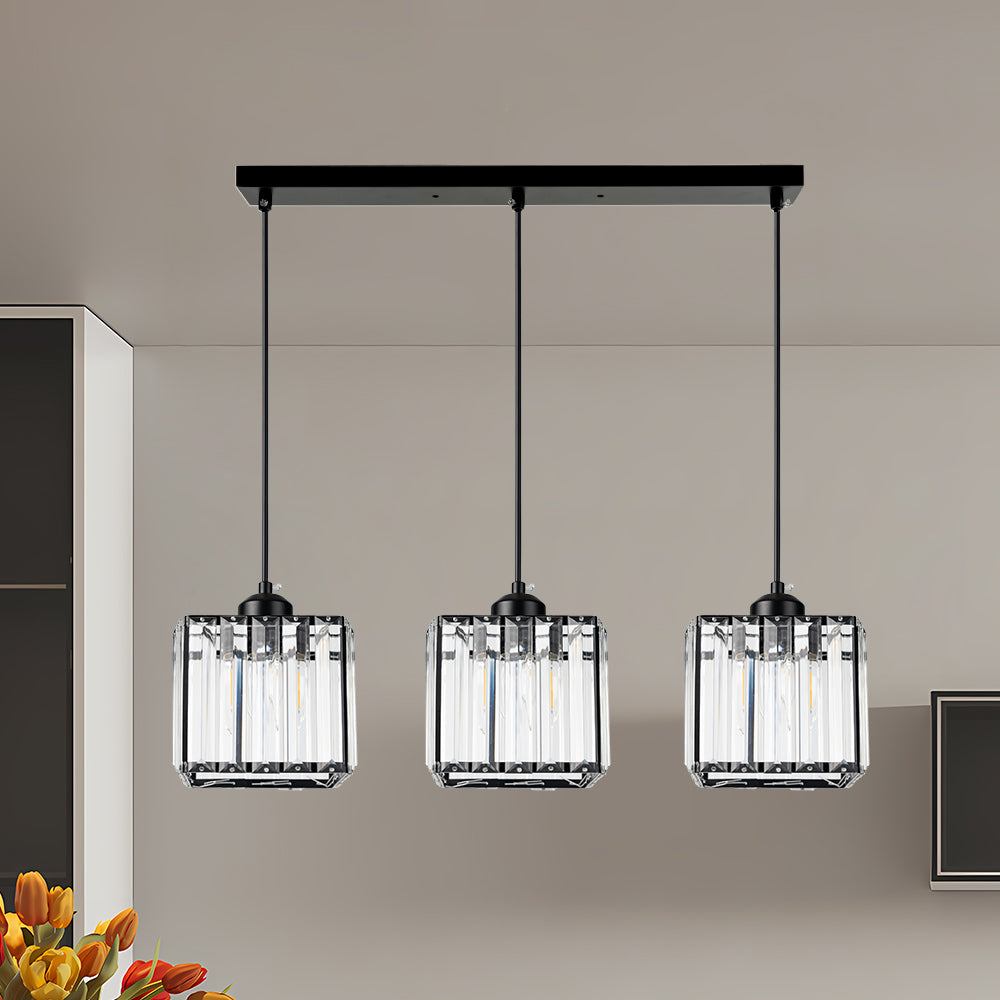 GLAME - Contemporary Gold and Glass Pendant Light
