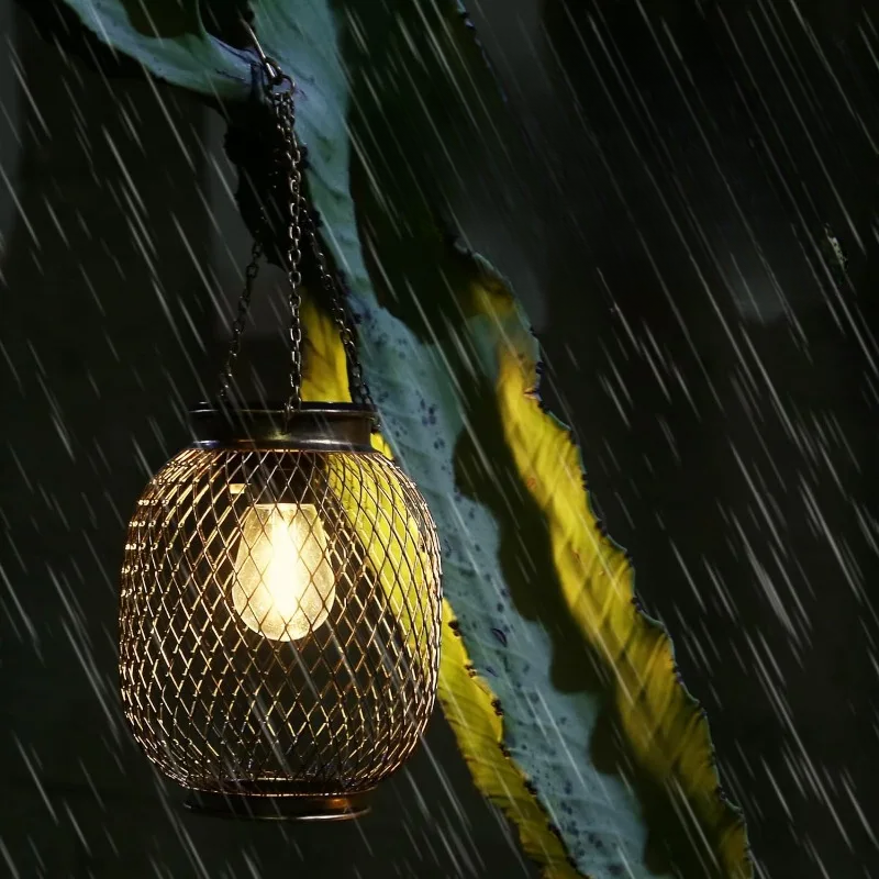 VELNIX - Outdoor Solar LED Lantern Set