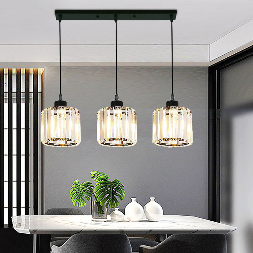 GLAME - Contemporary Gold and Glass Pendant Light
