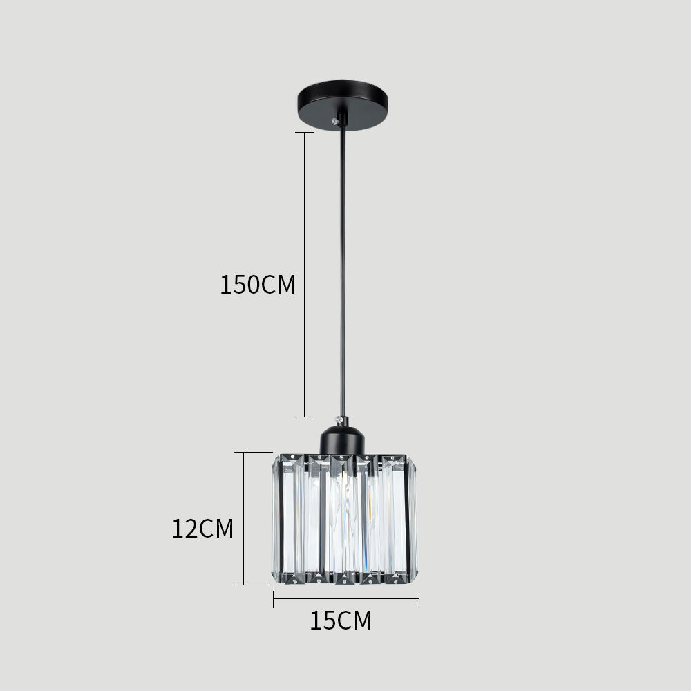 GLAME - Contemporary Gold and Glass Pendant Light