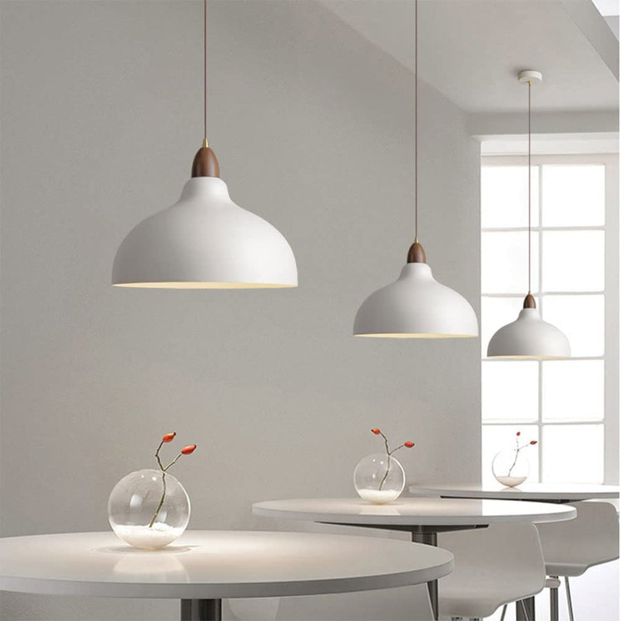 NORDHUE - Modern Wood Metal Pendant Light
