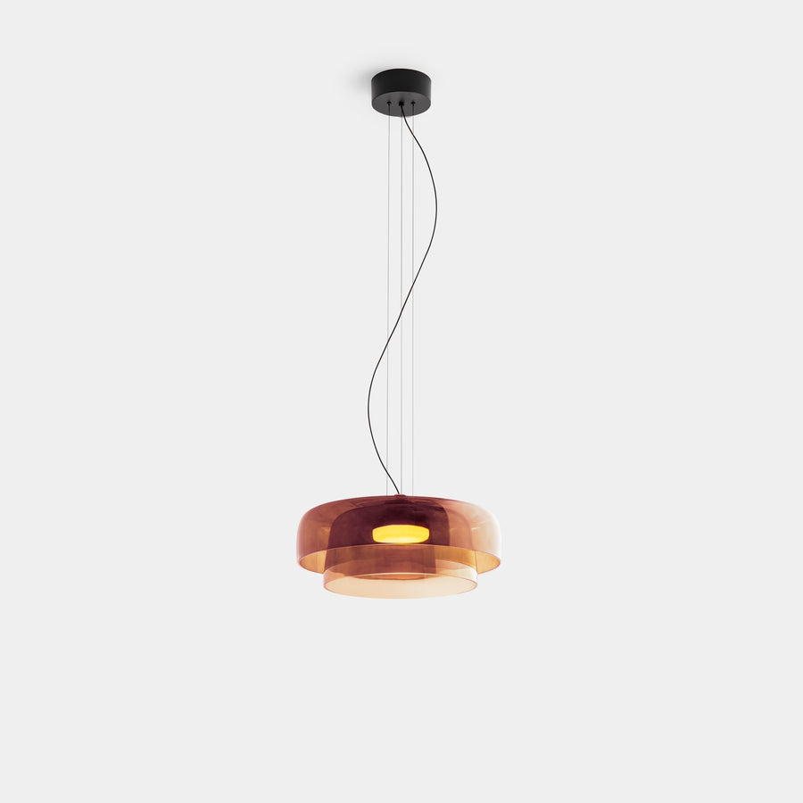 OLVINA - Contemporary Glass Pendant Light