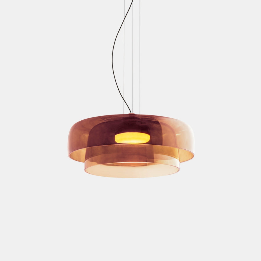 OLVINA - Contemporary Glass Pendant Light