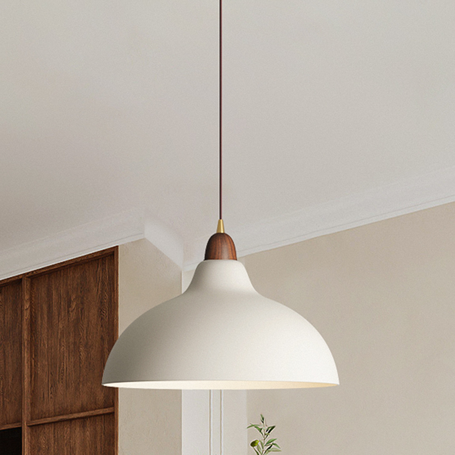 NORDHUE - Modern Wood Metal Pendant Light