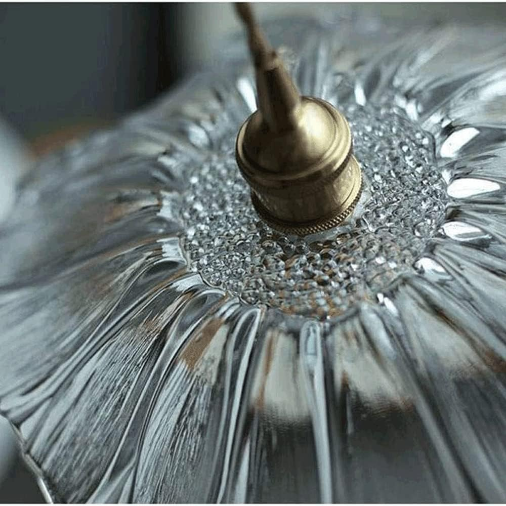 VITRANO - Retro Glass Floral Pendant Light
