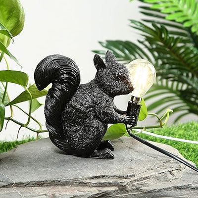 NUTORA - Minimalist Squirrel Night Table Lamp