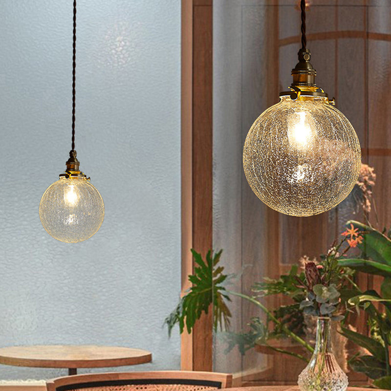 GLASSORY - Transparent Vintage Glass Pendant Light