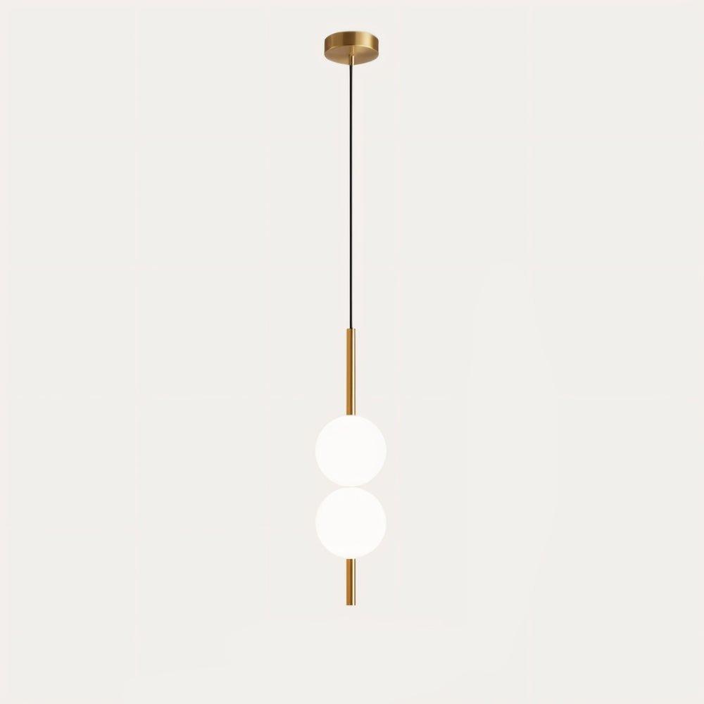 NORDGLOW - Elegant Frosted Glass Pendant Light