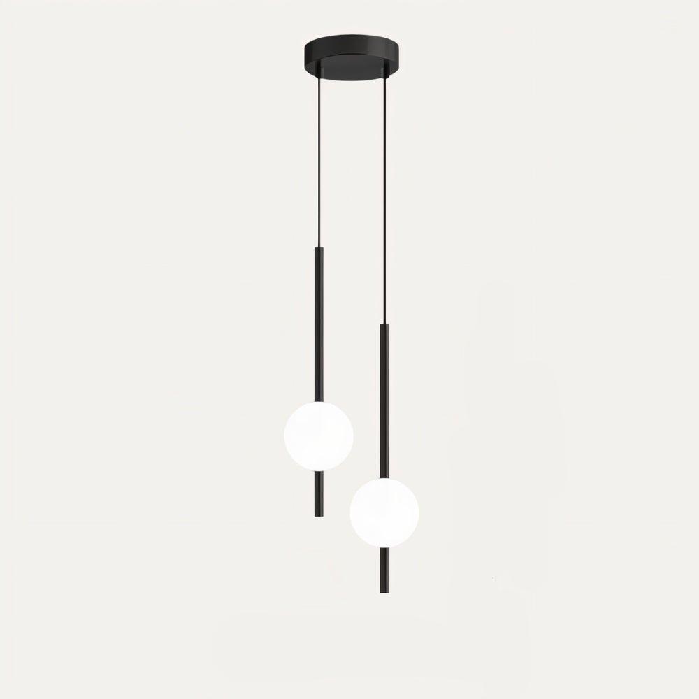 NORDGLOW - Elegant Frosted Glass Pendant Light