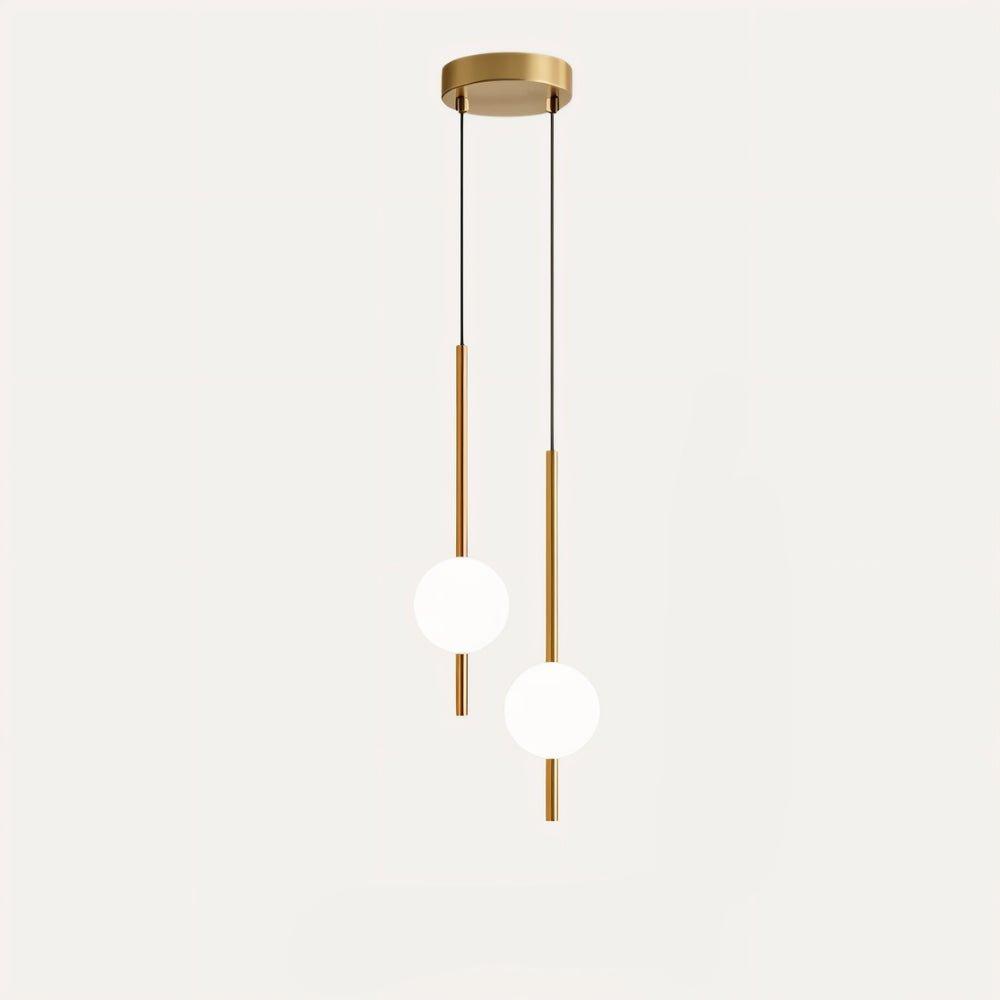 NORDGLOW - Elegant Frosted Glass Pendant Light