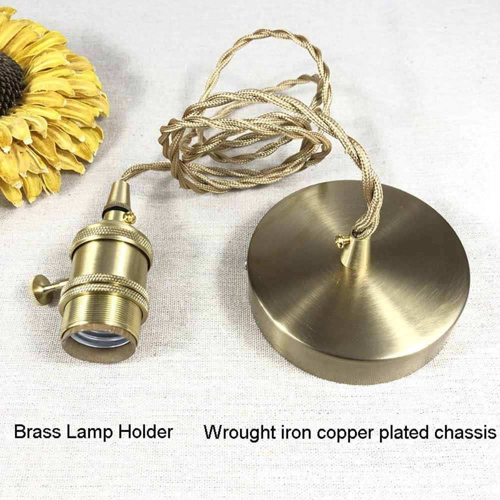 VITRANO - Retro Glass Floral Pendant Light