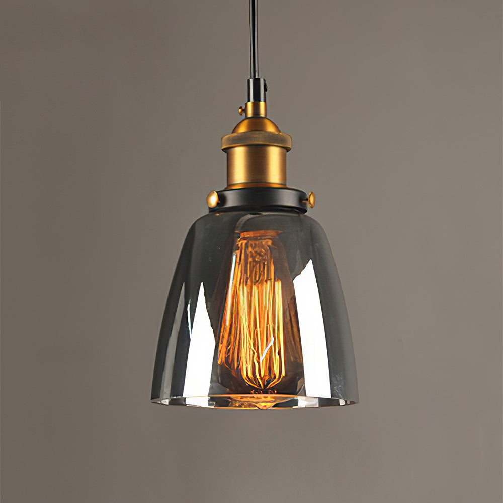GLASSPIRE - Minimalist Clear Glass Pendant Light
