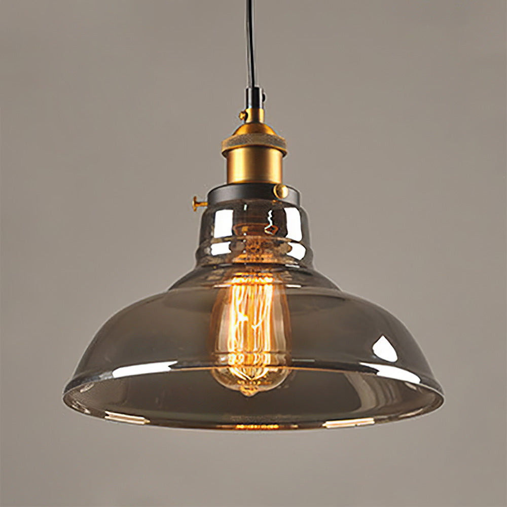 GLASSPIRE - Minimalist Clear Glass Pendant Light