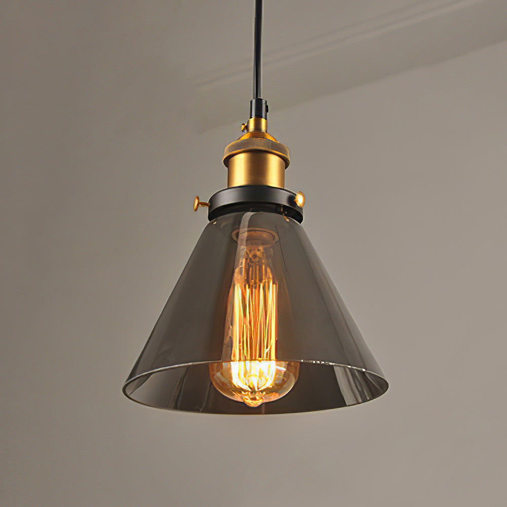 GLASSPIRE - Minimalist Clear Glass Pendant Light