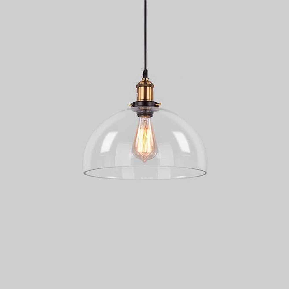 GLASSPIRE - Minimalist Clear Glass Pendant Light