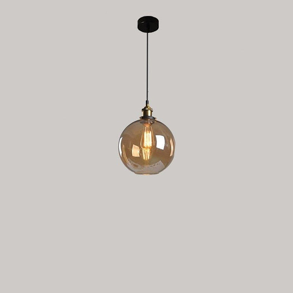 GLASSPIRE - Minimalist Clear Glass Pendant Light